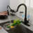 Touch Kitchen Faucet With Pull Down Sprayer-118350866