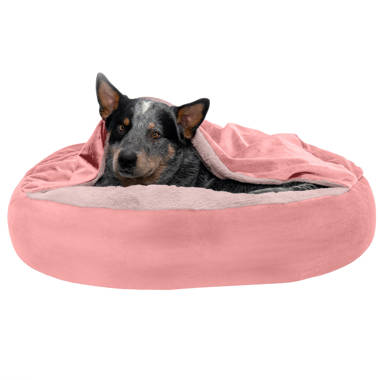 SnooZZy Chevron Chenille Bumper Dog Bed