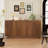 63''Large Fluted Sideboard Buffet Cabinet, Modern Buffet Table Coffee Bar Wine Bar Storage Cabinet-1809436505