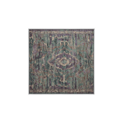 Tapis gris lavable à la machine