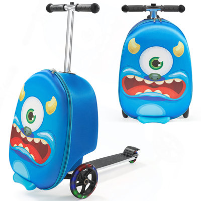 Valise à roulettes pour enfants 20 pouces avec roues Flash