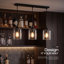 3 - Light Matte Black Pendant