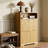 Shoe Cabinet Storage For Entryway Hidden Shoes Storage Cabinet With 2 Flip Drawers-1547101402