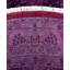 Tapis mauve en laine noué à la main 8 pi 4 po x 8 pi 4 po Chaffin