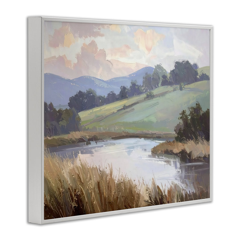Giclée encadrée, par Alonza Saunders, Encadrement giclée blanc côtier, H 24 po x l 30 po