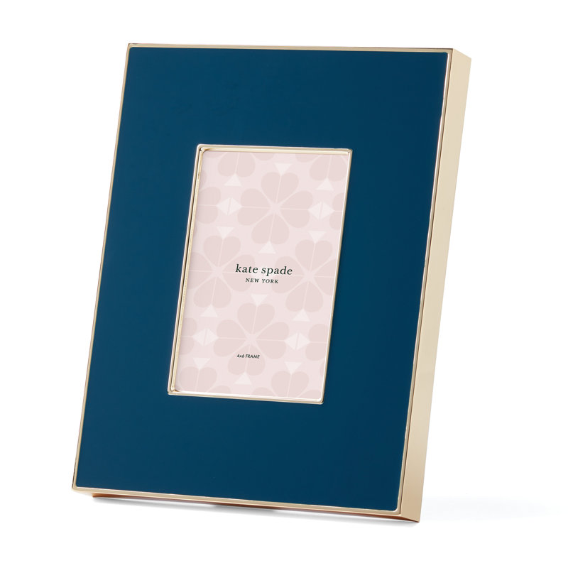 KS Make It Pop Navy Metal Picture Frame