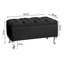 Londona Wide Velvet Tufted Rectangle Solid Color Standard Ottoman Bench with Storage, Upholstery Footstool End of Bed Bench-1760675820-1761365856