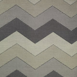 Piccadilly - Bold Chevron Cut Velvet Upholstery Fabric By The Yard