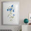 «Blue Blossom Botanical II» - peinture encadrée-603767721-603767638