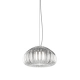 Diamante Suspension G Crystal Satin Nickel E26 Ul