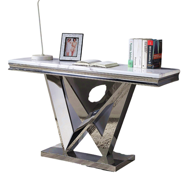 Table de canapé moderne Glam Style
