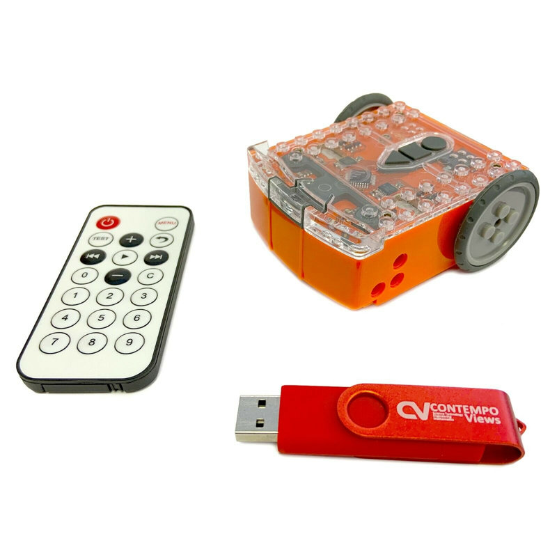 Robot éducatif Edison V2 avec clé USB et télécommande infrarouge