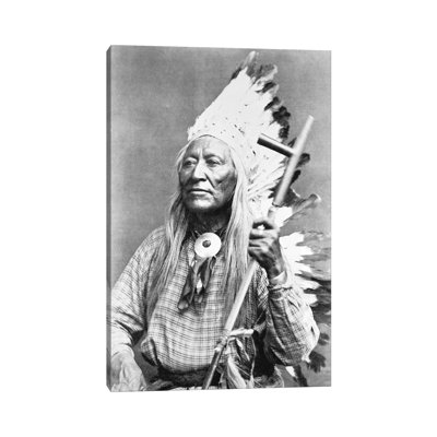 Chief Washakie by American Photographer - Wrapped Canvas Gallery-Wrapped Canvas Giclée