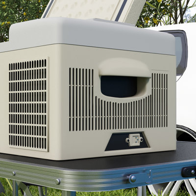 Réfrigérateur de voiture 12 volts, réfrigérateur électrique de voiture 17QT