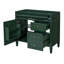 Meuble-lavabo de salle de bain sans lavabo supérieur / armoire de rangement moderne avec 2 tiroirs et un tiroir basculant-113435646