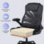 Inbox Zero Faux Fur Executive Chair