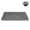 Base de douche en acrylique gris mat avec drain à droite 60 po x 36 po Streamline