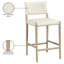 Tabouret de comptoir rembourré en cuir Andie-1859604450-1859604452