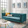 Delight Tufted Button Performance Velvet Sofa