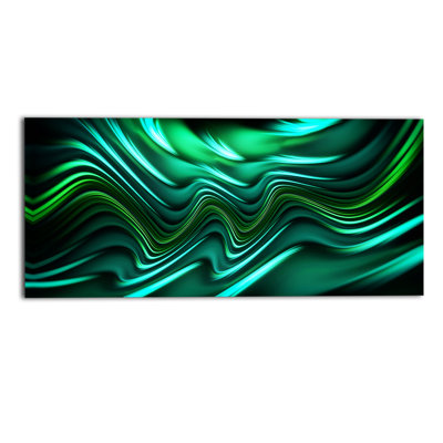 Émeraude energy green, impression sur toile tendue