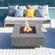 Manhattan 36" Concrete Fire Table