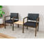 Structure tandem 2 places avec table centrale en acier Lenox-858559250-923505923-858559255