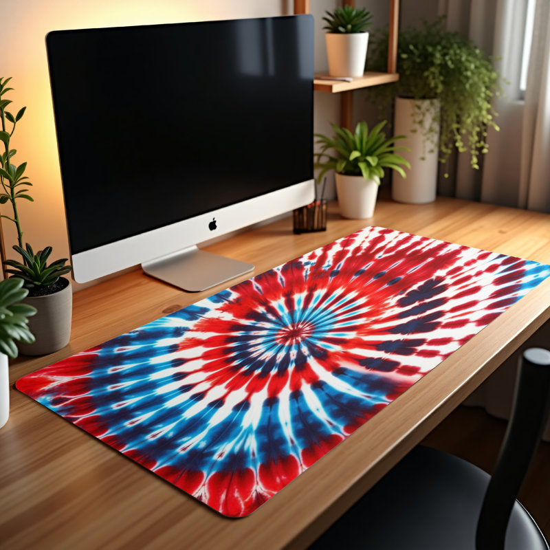 Polyester Desk Pad, 14.4x12.1