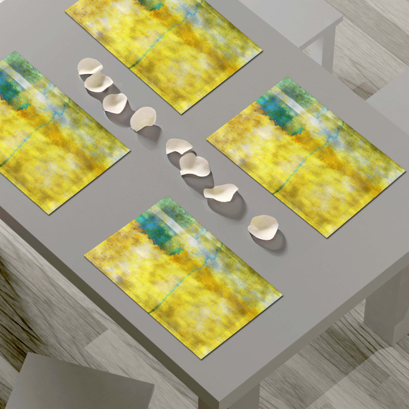 Polyester Abstract Placemat