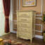 Commode d'appoint European Champagne