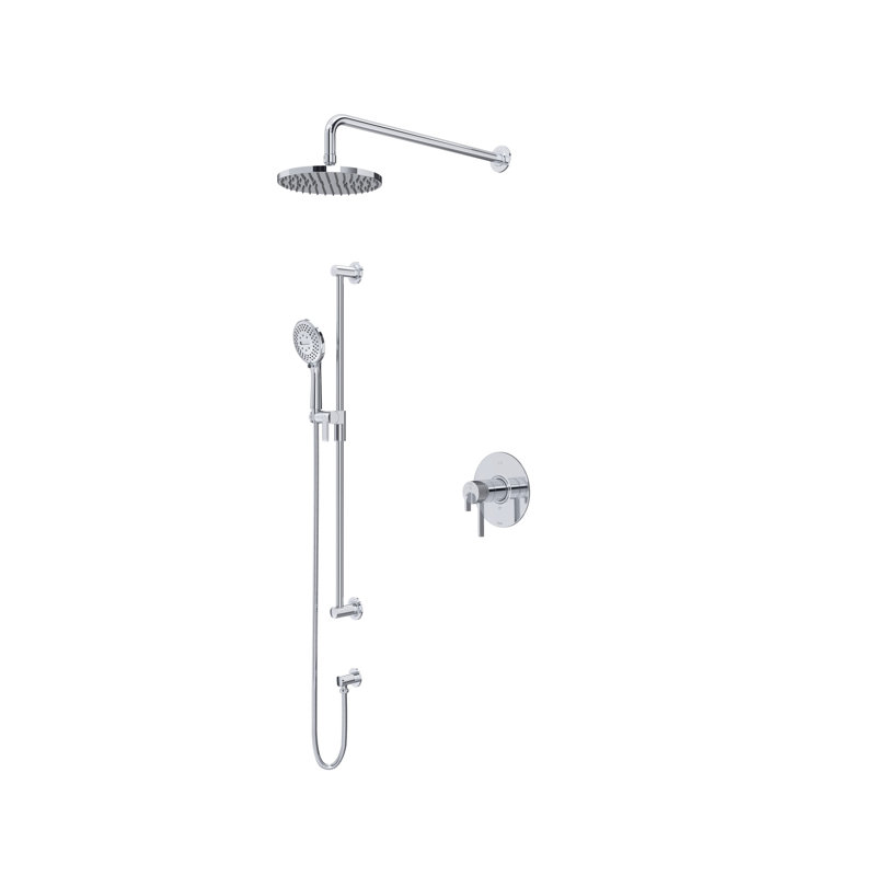 Garniture de douche 323, Chrome