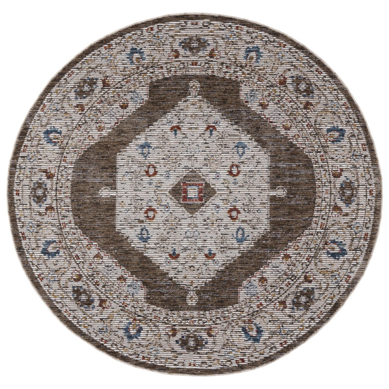 Sierra Performance Oriental Rug, Round 6'