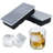 Large Ice Cube Trays With Lid,2 Pack Stackable Large Ice Cube Moulds Make 16 Big Square Ice Cubes,Easy Release Silicone Ice Cube Tray For Cocktails,Whiskey,Soups And Frozen Treats