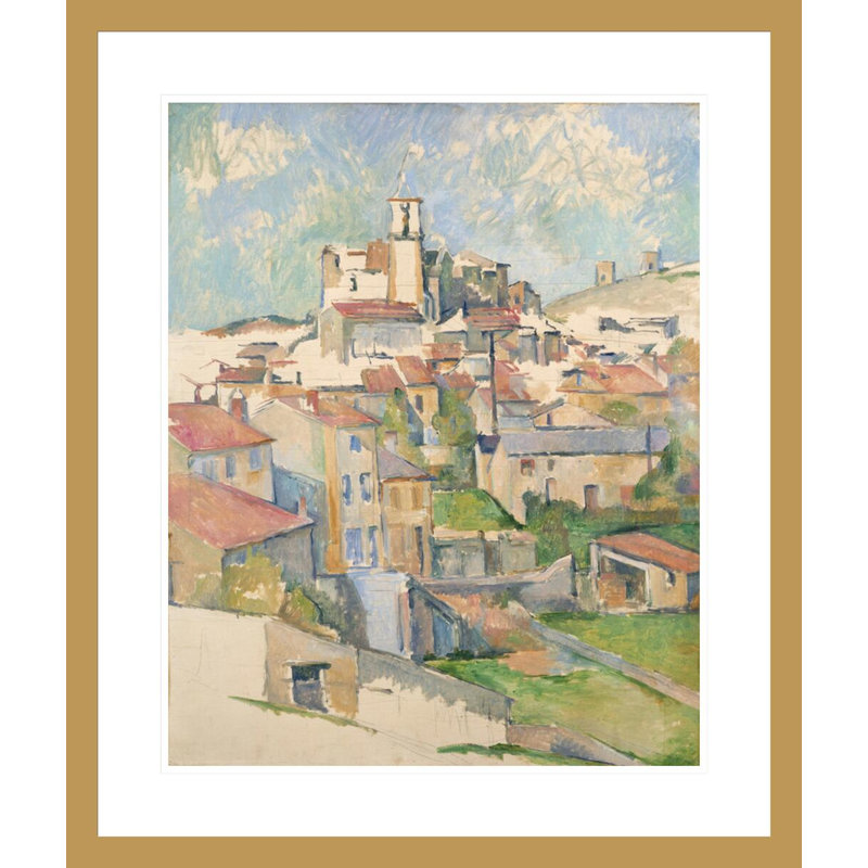 Gardanne par Paul Cézanne, H 27,73 po x l 23,5 po