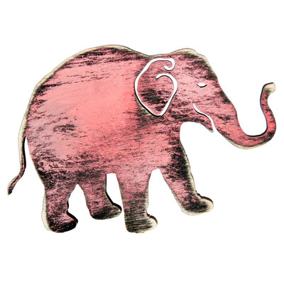 Ensemble de 3 décorations murales aimant éléphant