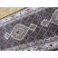 Tapis de couloir noir / rouge noué à la main de conception unique 2 pi 9 po x 12 pi 1 po Harrogate