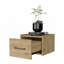 Table de chevet flottante murale Macadamia