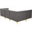 Enson Velvet L-Shaped Sectional Reversible-276259342