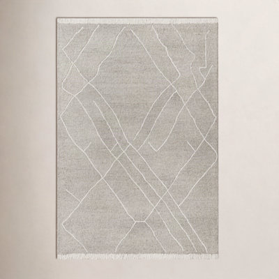 Peregrina Hand-Woven Geometric Rug
