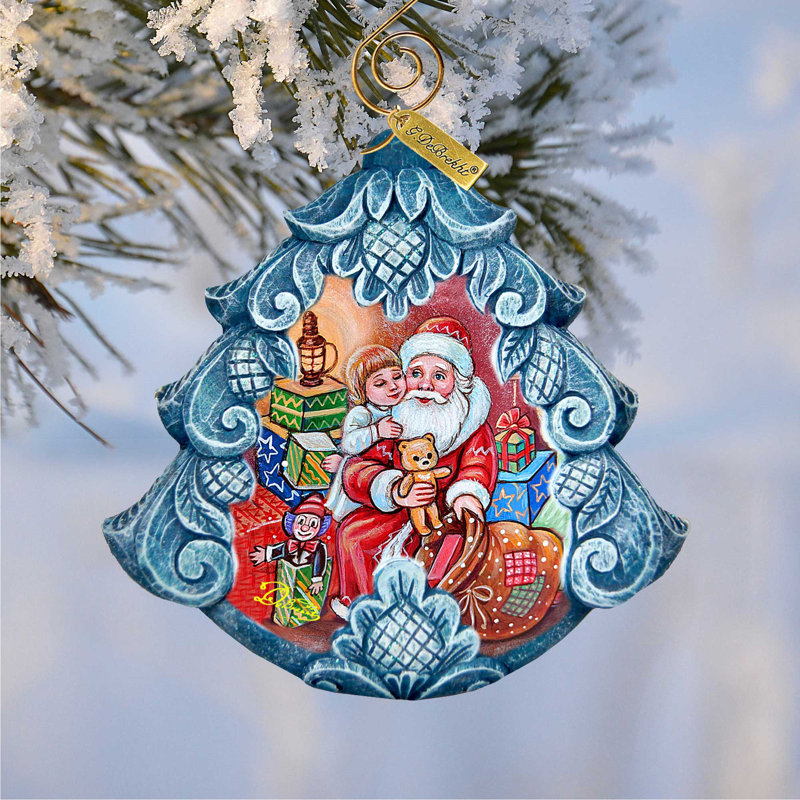 3'' Resin Holiday Shaped Ornament