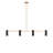 Zentro Four Light Linear Chandelier-125544908-125544909