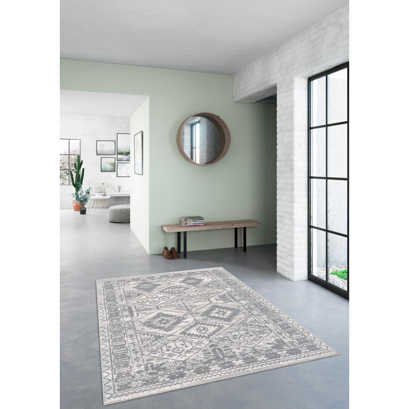 Dupuis Rectangle Vintage Look Area Rug, Rectangle 120 x 170cm