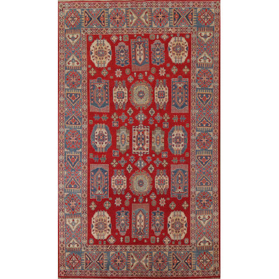 Tapis géométrique Kazak 6 x 10