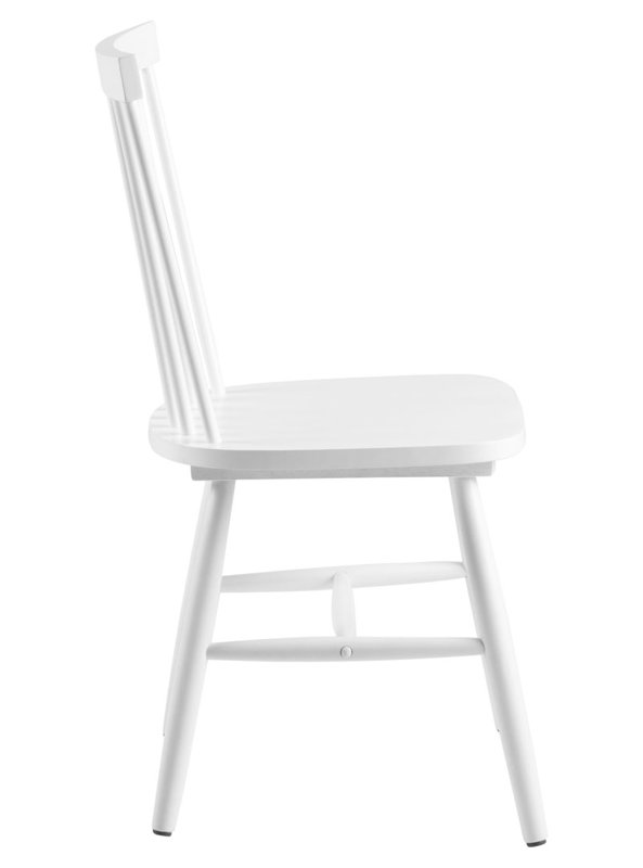 45cm H Side Chair, White