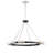 Hornsea 8 - Light Dimmable Wagon Wheel Chandelier