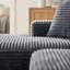 Ensemble de canapé modulaire compressible en forme de U 132,1 po-228380218