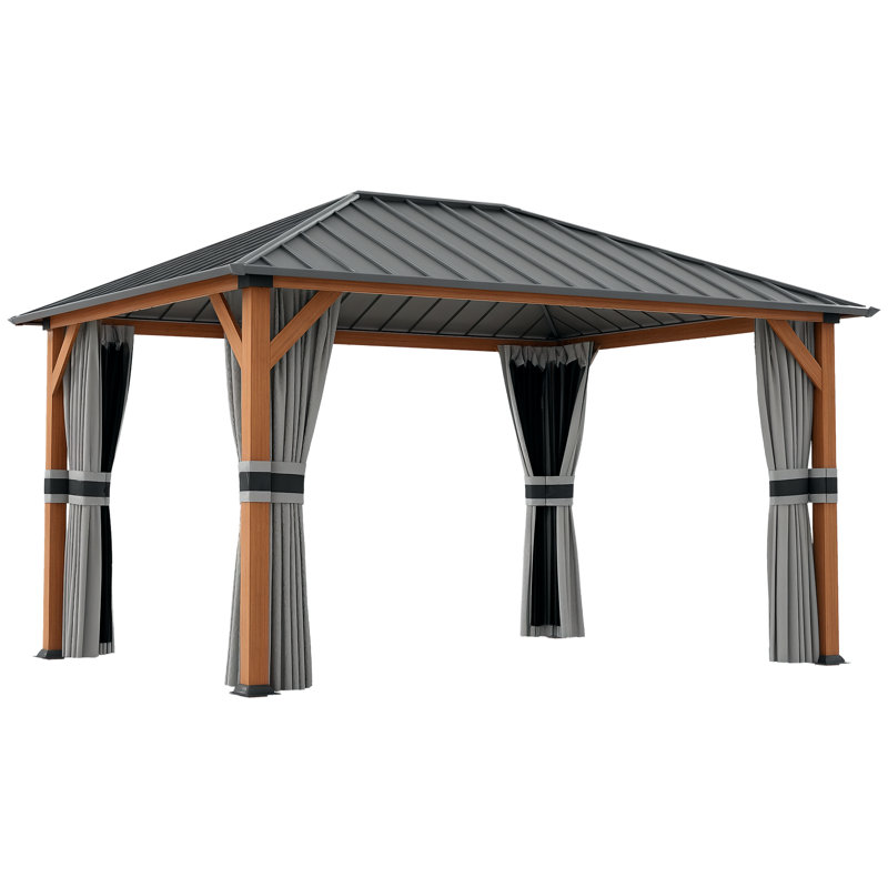 Abri pour abri de jardin à toit rigide 13 'x 10'