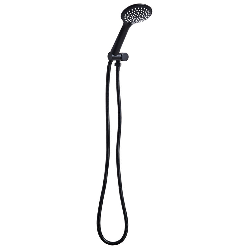 Shower Head and Hose Kit TARMA, Black