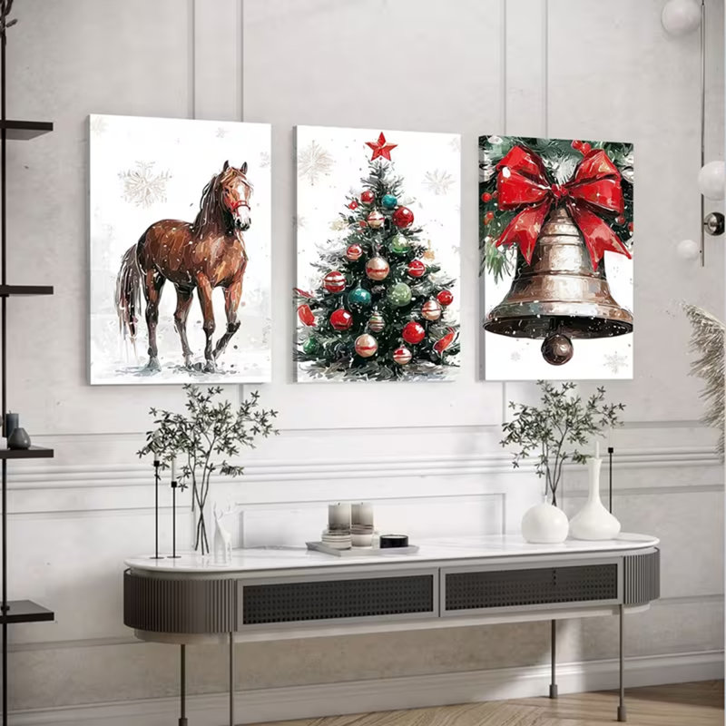 3 Piece Wrapped Canvas Print
