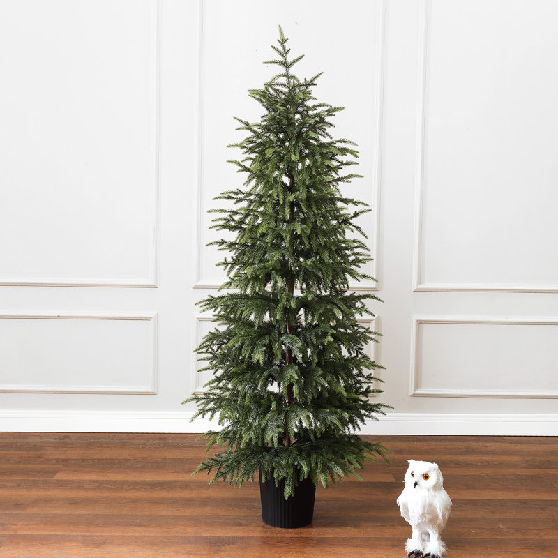 Sapin de Noël artificiel à branches vertes, 5'