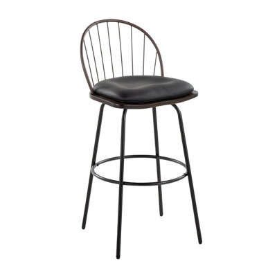 Tabouret de bar à hauteur fixe 30 po Riley